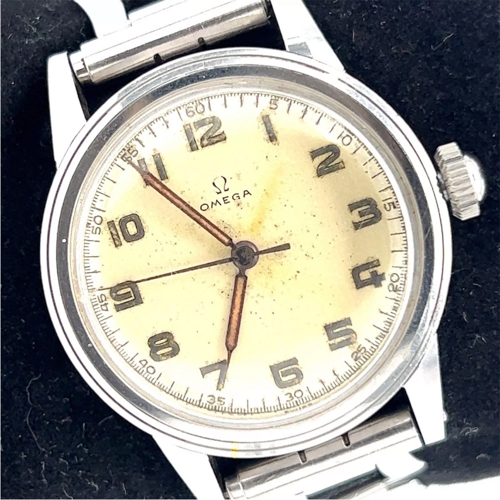 Rare 1940’s Omega Vintage Manual Wind Military Watch